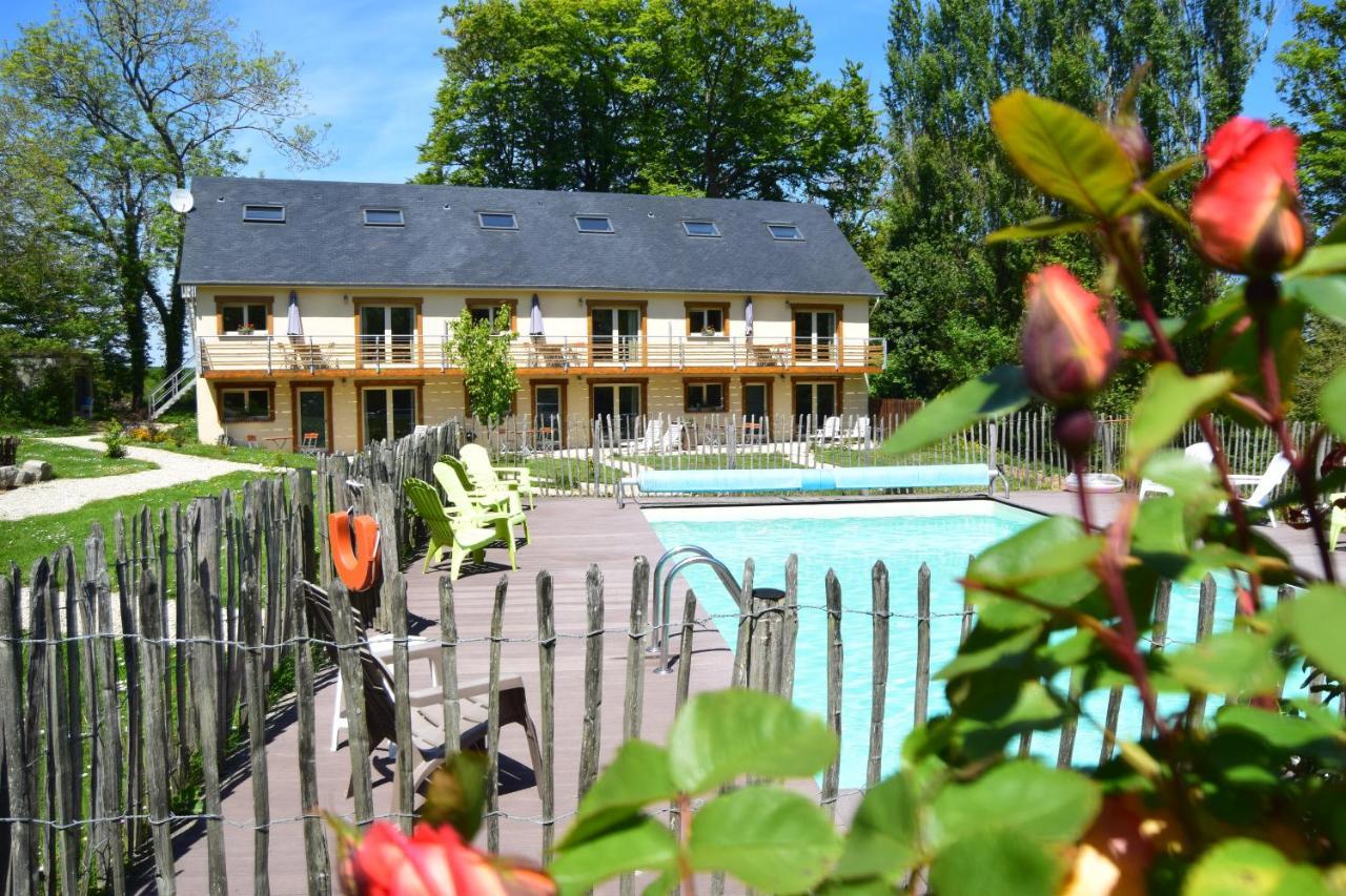 Ferienwohnung Le Relais Du Hibou Vittefleur Exterior foto