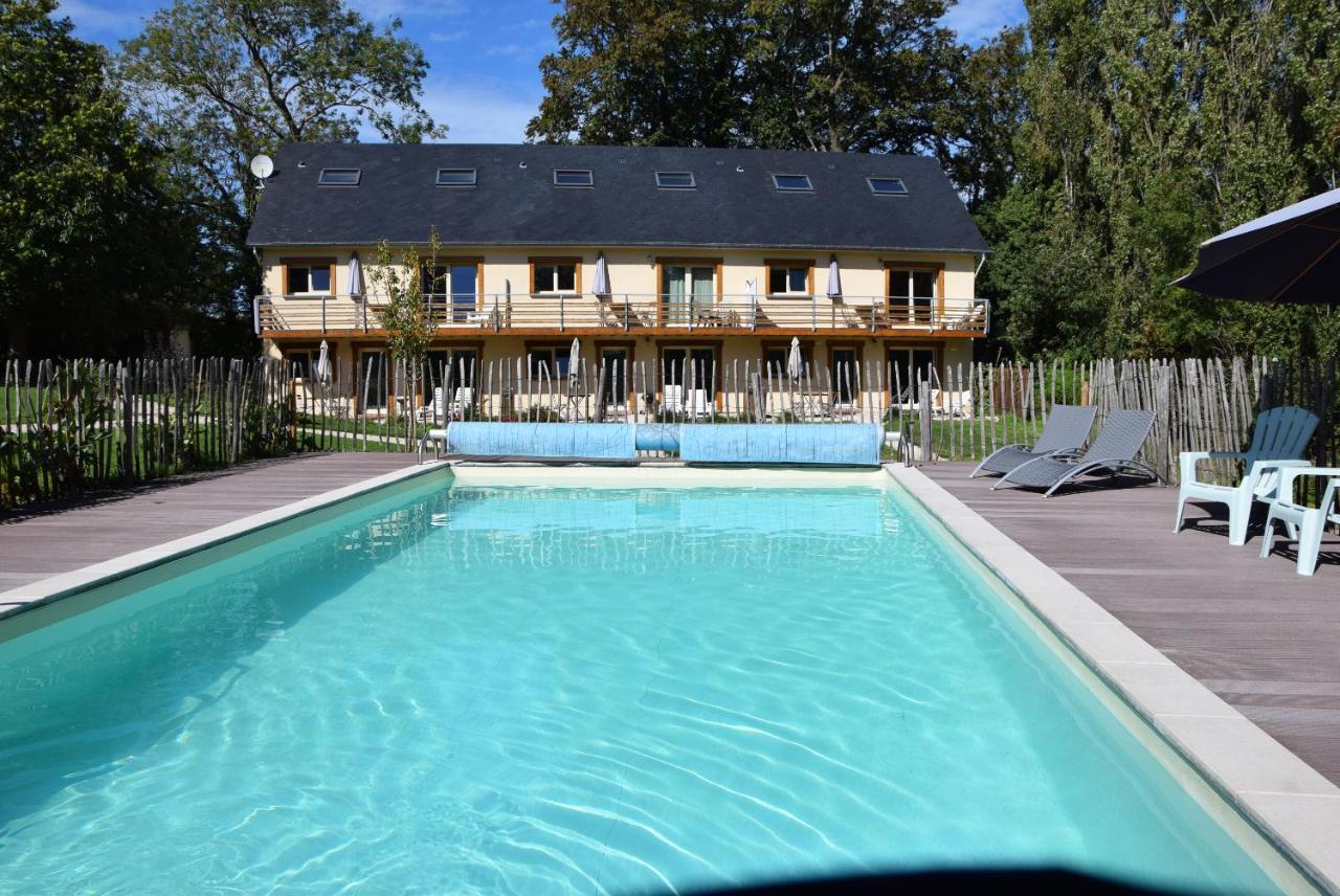 Ferienwohnung Le Relais Du Hibou Vittefleur Exterior foto