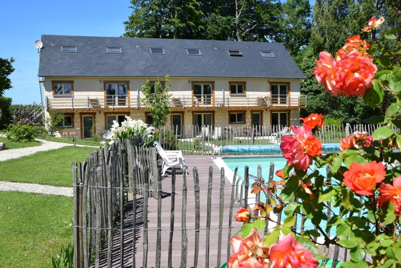 Ferienwohnung Le Relais Du Hibou Vittefleur Exterior foto