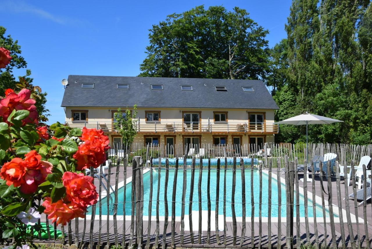 Ferienwohnung Le Relais Du Hibou Vittefleur Exterior foto