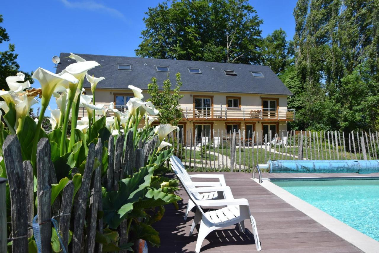 Ferienwohnung Le Relais Du Hibou Vittefleur Exterior foto