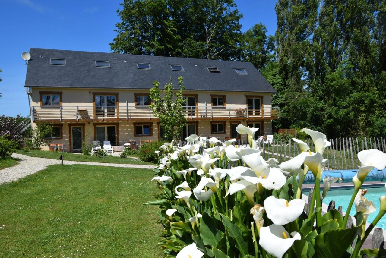 Ferienwohnung Le Relais Du Hibou Vittefleur Exterior foto