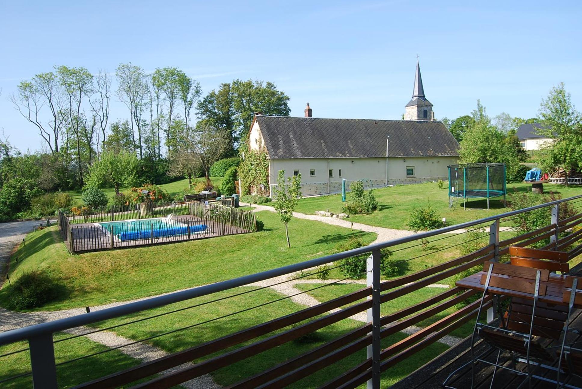 Ferienwohnung Le Relais Du Hibou Vittefleur Exterior foto