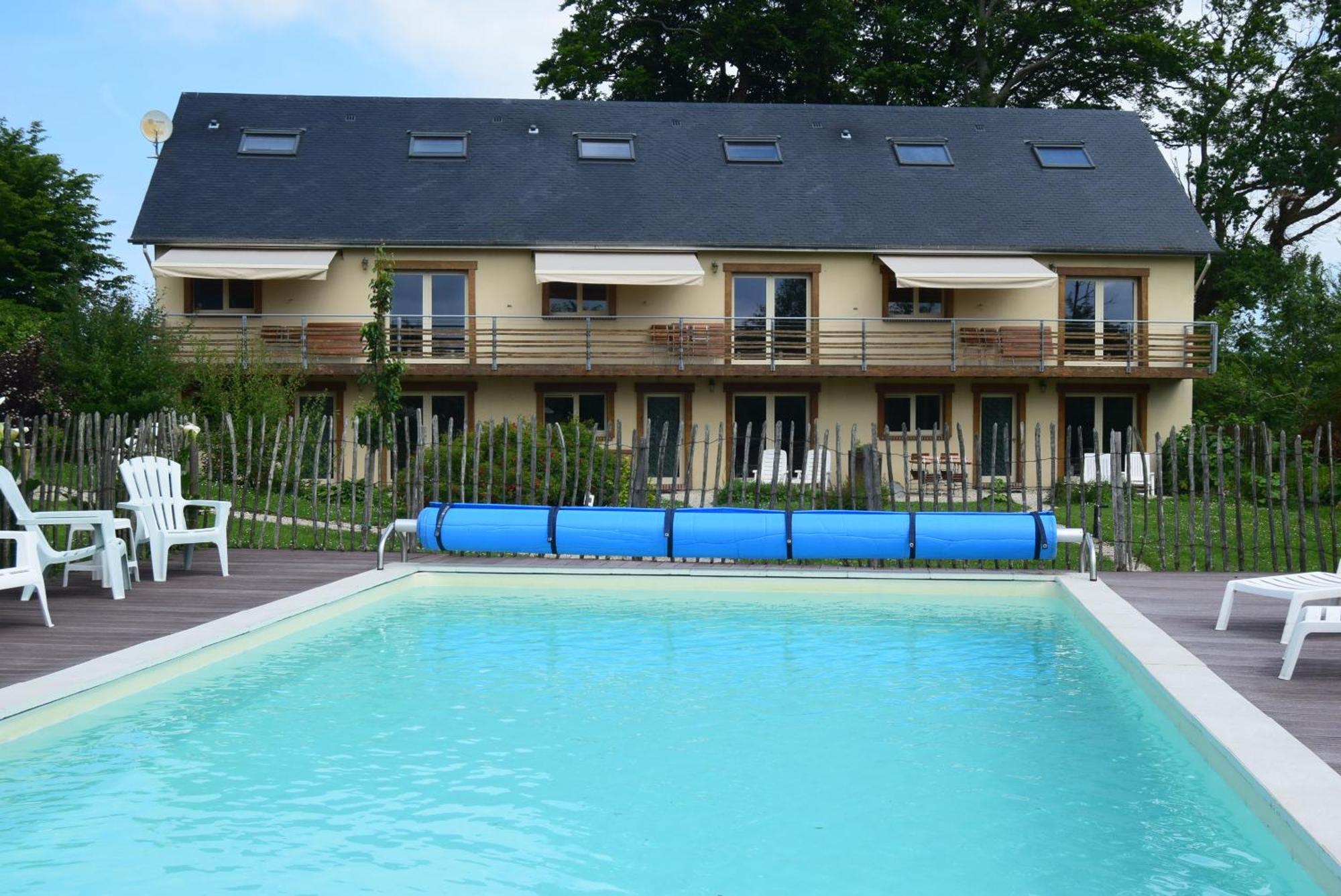 Ferienwohnung Le Relais Du Hibou Vittefleur Exterior foto