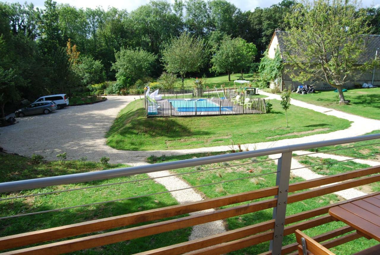 Ferienwohnung Le Relais Du Hibou Vittefleur Exterior foto