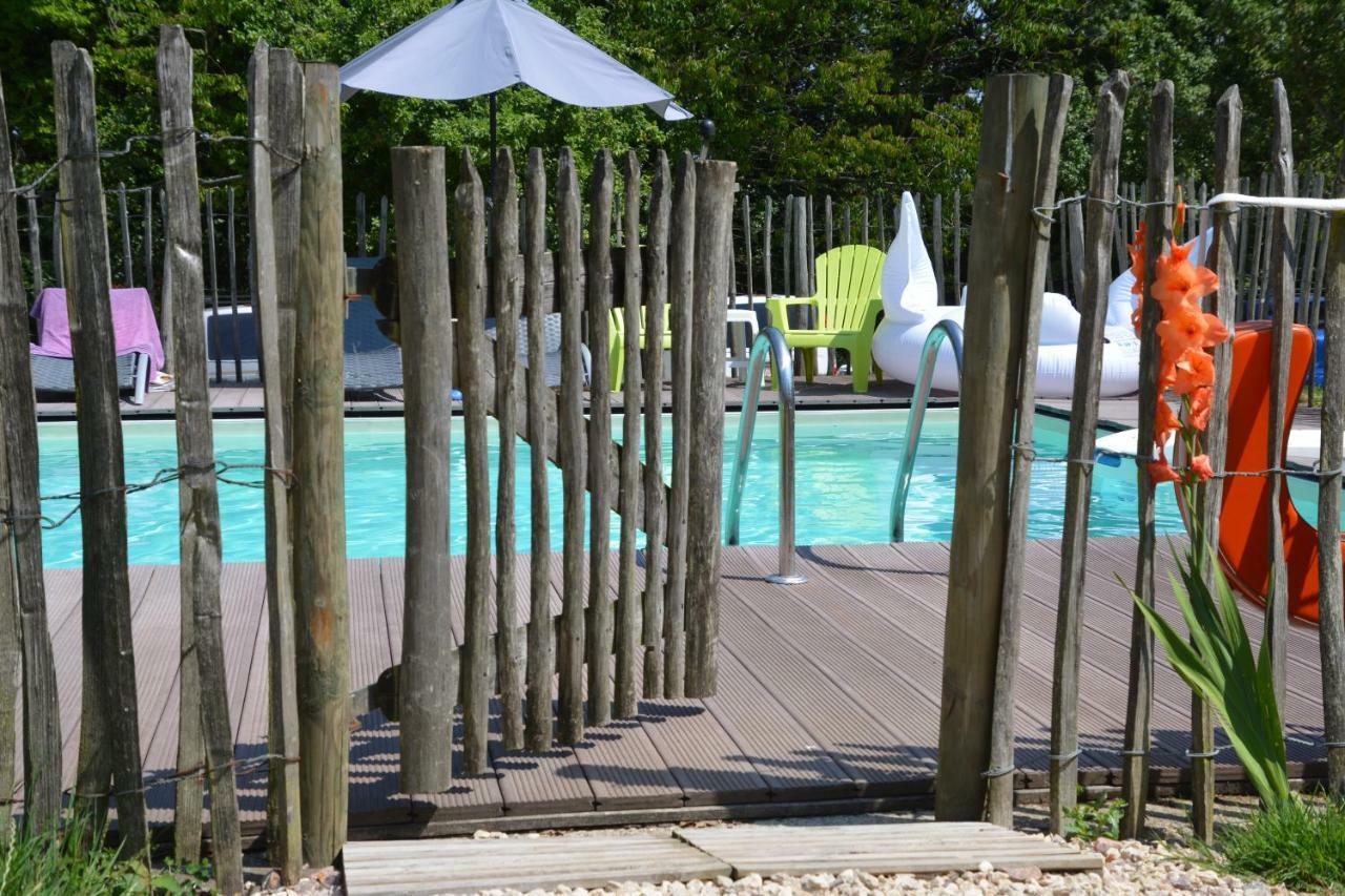 Ferienwohnung Le Relais Du Hibou Vittefleur Exterior foto