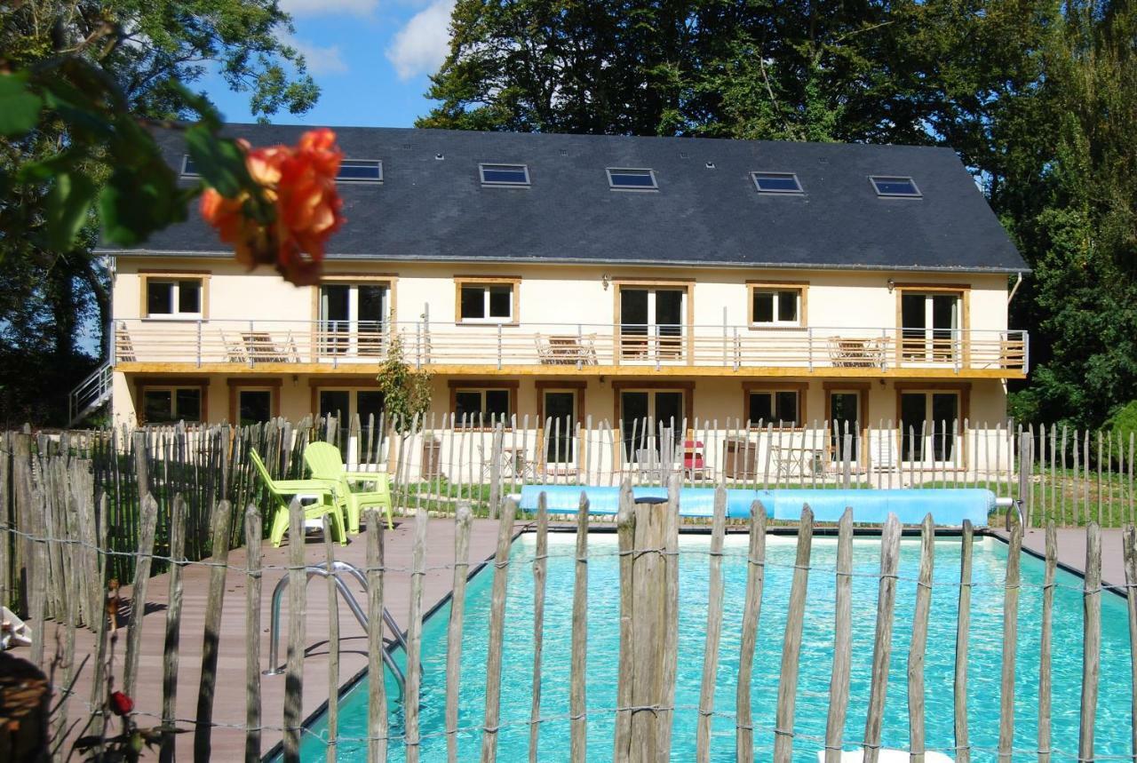 Ferienwohnung Le Relais Du Hibou Vittefleur Exterior foto