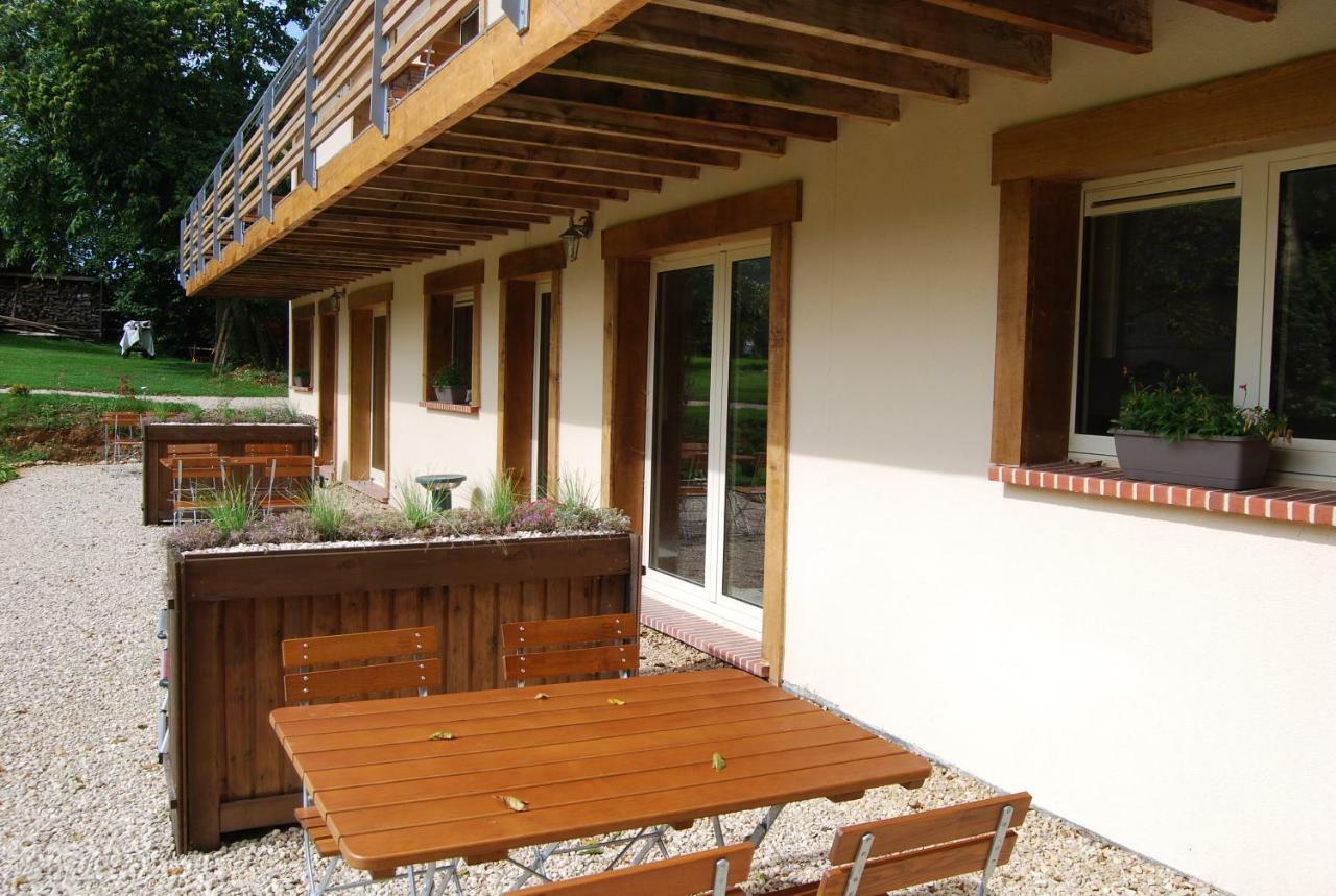 Ferienwohnung Le Relais Du Hibou Vittefleur Exterior foto