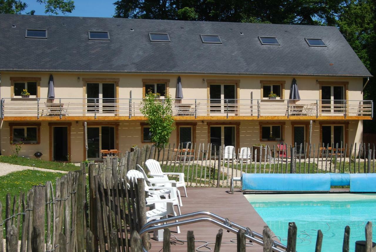 Ferienwohnung Le Relais Du Hibou Vittefleur Exterior foto